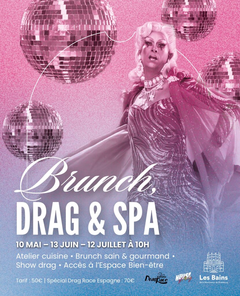 Brunch, Drag et spa bains municipaux strasbourg 2026