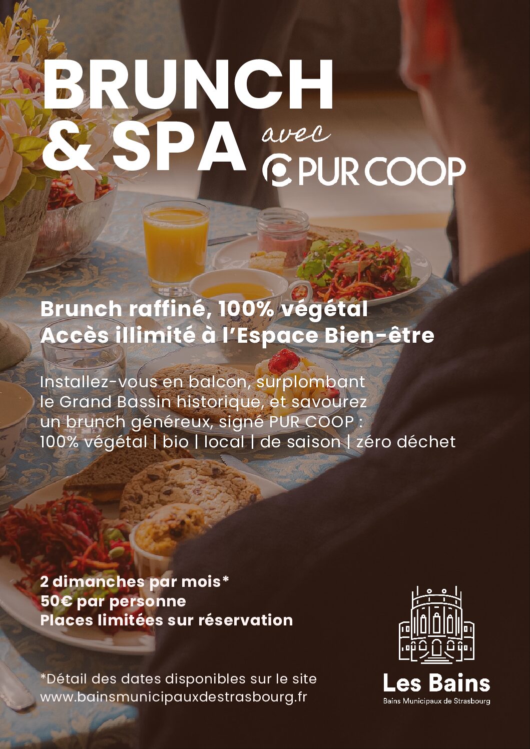 Brunch & Spa aux Bains - 2 personnes