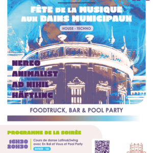fête de la musique événement Strasbourg Bains Municipaux