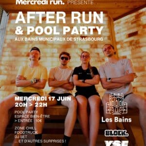 Mercredi Run x Bains Municipaux : After Run & Pool party